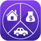 The loan can be a mortgage, car loan, or any other simple interest amortization over a fixed time with fixed monthly payments
