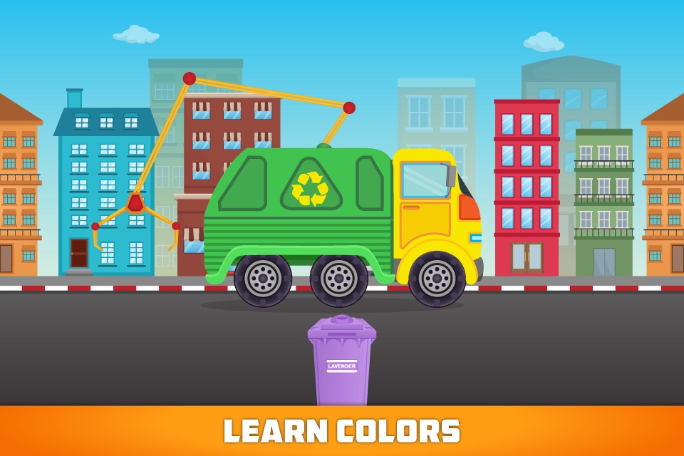 Colors Garbage Truck screenshot 4