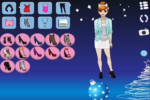 Girls Party Dress Up educational makeup games screenshot 2