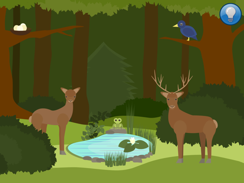 Animals for Toddlers Forest screenshot 2