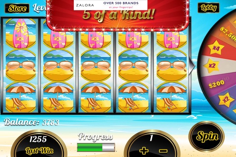 Beach Casino Pro Play Blackjack Slots Lucky Poker & Boom Bingo in Vegas screenshot 3
