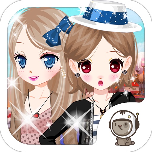 Lolita Sisters - cute dress up games for girls iOS App