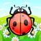 Help the ladybug navigate through this maze of flowers