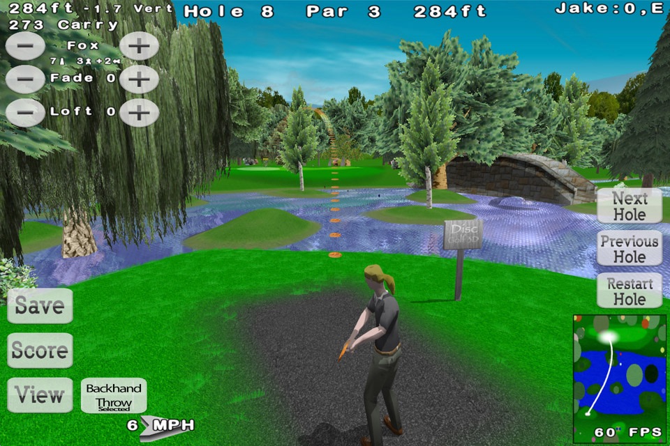 Disc Golf 3D Lite screenshot 2