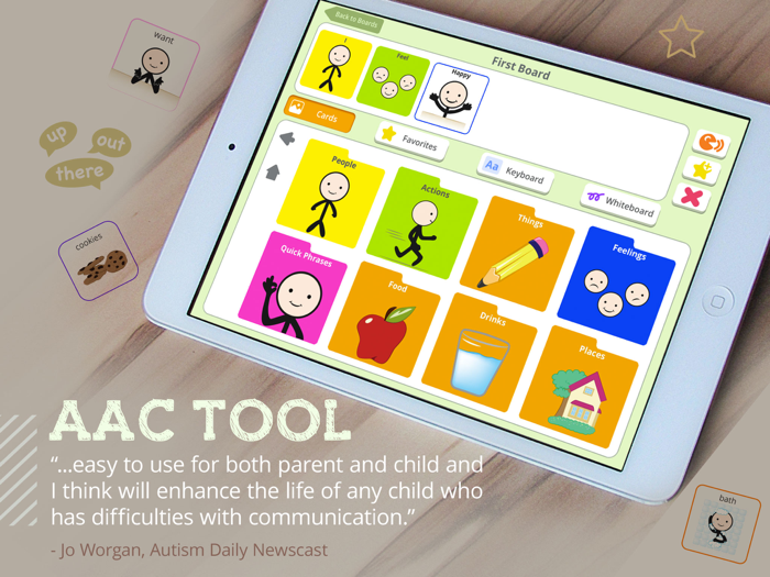 Tom Taps Speak - AAC for Kids