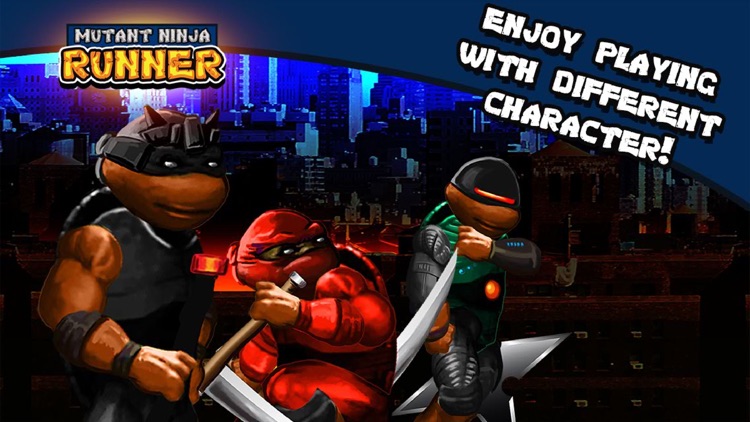 Parkour Mutant Ninja Runner - Dark Clan Hunter - Full Version screenshot-3