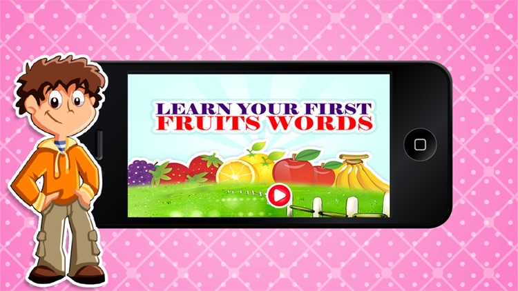 Learn Your First Fruit Words - Alphabet, Spelling & Phonics Learning for Kids in Pre School & Kindergarten