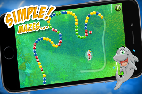 Dolphin Maze - Help Dooney And His Friends Popping Underwater Bubbles! screenshot 2