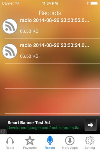 Kizomba Music Radio Recorder screenshot 4