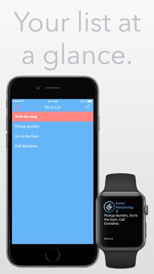 Wrist List - A simple list for your Phone & Wrist(圖2)-速報App