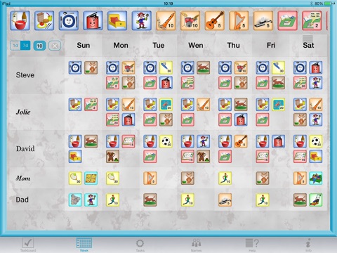 Family Taskboard screenshot 2