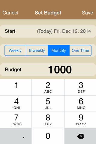 CashOut - Expense Budget and Cash Management for Personal and Family screenshot 4