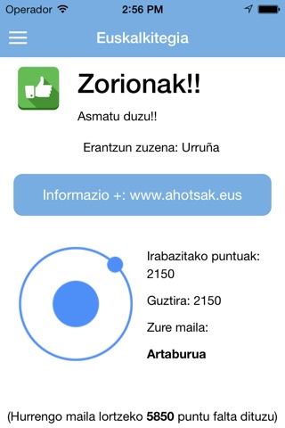 Euskalkitegia screenshot 2