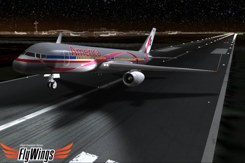 Flight Simuator New York FlyWings Night Fly 2015 screenshot 2