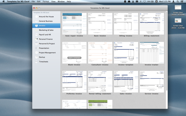 Templates for MS-Excel Pro(圖5)-速報App