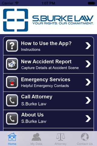 Accident App by SBurke Law screenshot 2