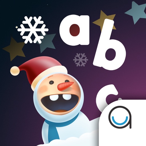 Icky Snow Trace - Learn to trace Upper and Lowercase ABC - Lesson 3 of 3 Free iOS App