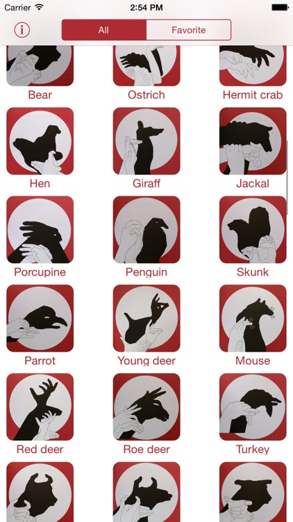 Hand Shadow Guide