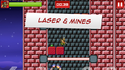 Screenshot from Commander Cool - 8-bit Retro Jump and Run
