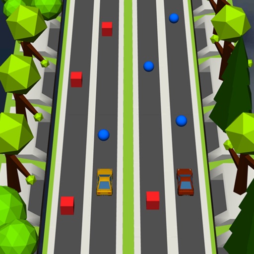 Impossible Game : 2 Cars iOS App