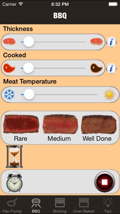 perfect steak timer: bbq, grill, fry and broiling screenshot-4