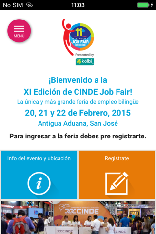 CINDE Job Fair screenshot 4