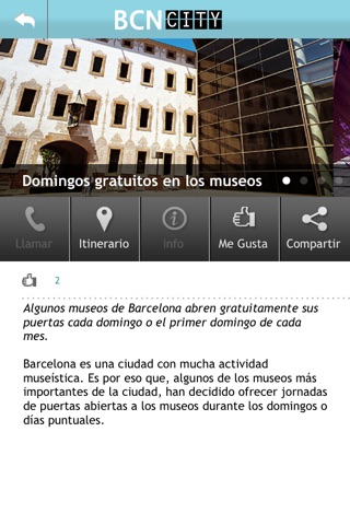 Barcelona City App screenshot 4