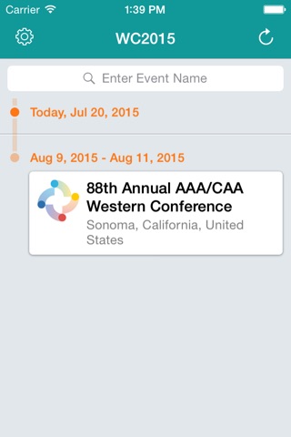 2015 Annual AAA CAA Western Conference screenshot 2