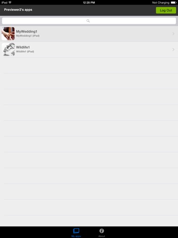 Teromi iPad App Viewer screenshot 2