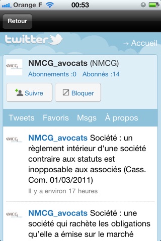 Avocats Paris screenshot 3