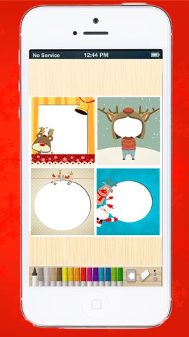 フレームとクリスマスカード Iphoneアプリ Applion