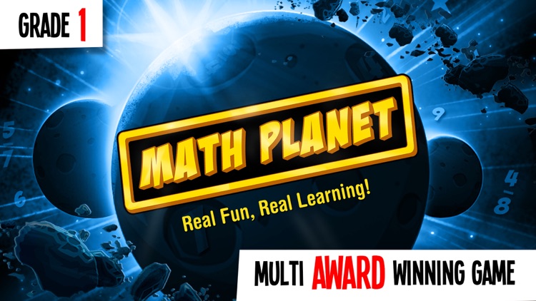 1st Grade Math Planet -  Fun math game curriculum for kids screenshot-0