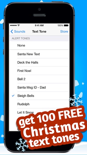 Christmas Text Tones - Customize your ne