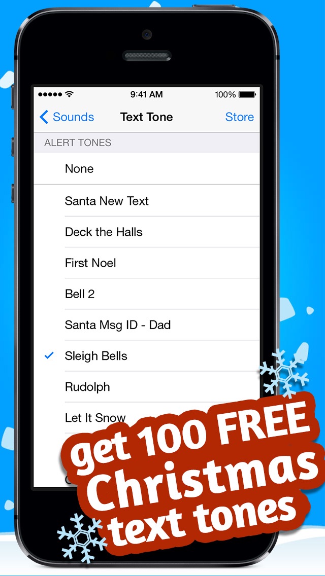How to cancel & delete Christmas Text Tones - Customize your new text tone with Santa! from iphone & ipad 1