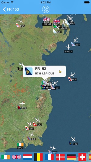 Dublin Airport - iPlane Ireland Flight Information(圖3)-速報App