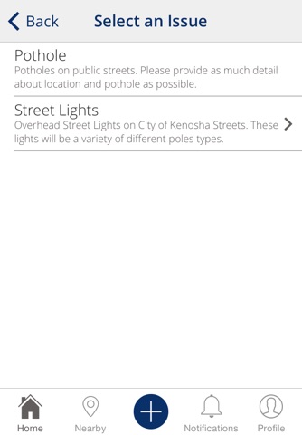 Kenosha City App - náhled