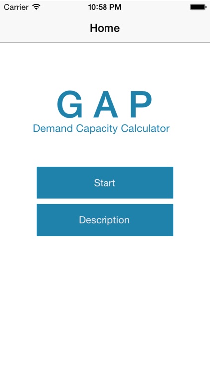 GAP Calculator