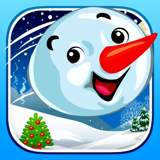 A Winter Holiday Ice Run FREE - The Frozen Christmas Snow-Ball Run for Kids Icon
