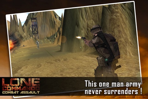 Special OPS Army Force Battle: Lone Commando Assault 3D screenshot 3