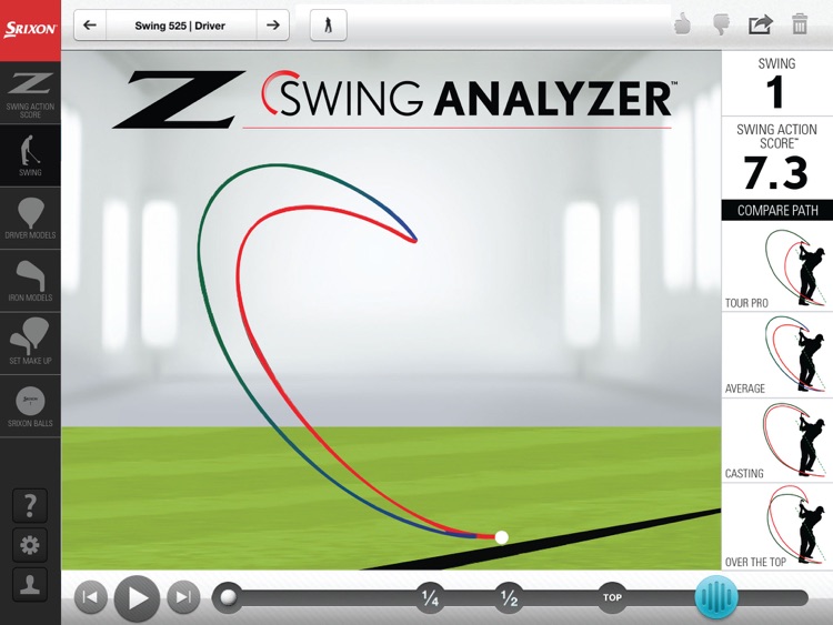 Srixon Z Swing Analyzer Powered by SwingByte screenshot-4