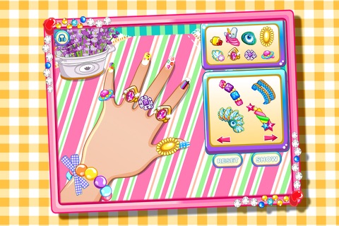nail makeover sap-kids games screenshot 3