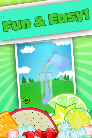 ``Cartoon`` Soda Maker - Free Make Your Own Drinks Game screenshot 2