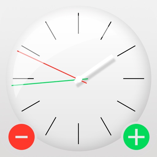 Just in time - fast time calculator for iPhone, iPod, iPad icon