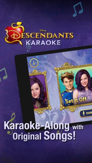 Disney Karaoke: Descendants Screenshot 1