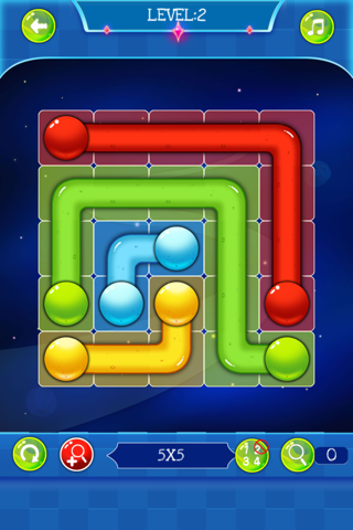 Lines Link Free: A Free Puzzle Game About Linking, the Best, Cool, Fun & Trivia Games. screenshot 2