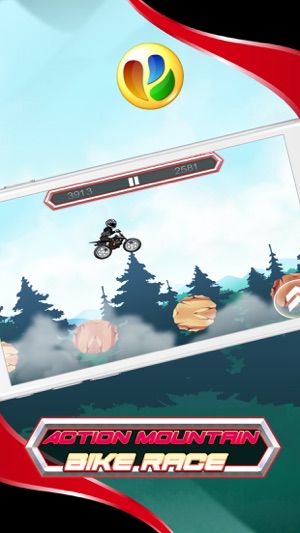 Action Mountain Bike Racing Game - 行動山地自行車賽車遊戲(圖2)-速報App