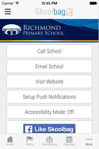 Richmond Primary School - Skoolbag screenshot 4