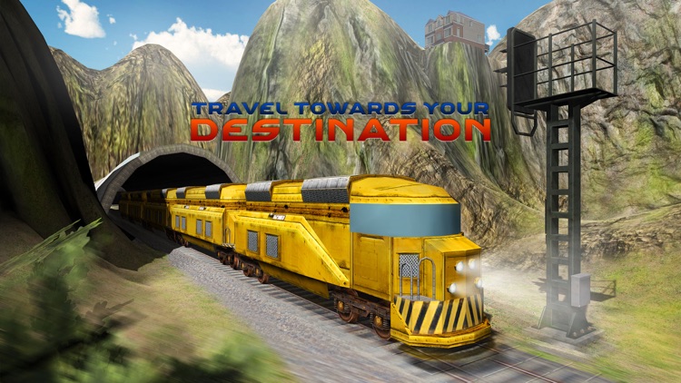 Subway Train Simulator 3D – Steam Locomotive Simulation for Passenger Transport screenshot-3