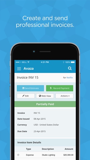 Avaza - Invoices, Timesheets, & Project Management(圖4)-速報App