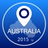 Australia Offline Map + City Guide Navigator, Attractions and Transports
